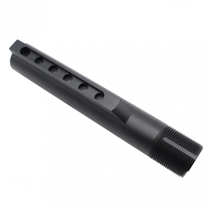 AR-15 6-Position Carbine Rifle Buffer Tube Kit w/Tactical Ambidextrous Sling Plate | Mil-Spec