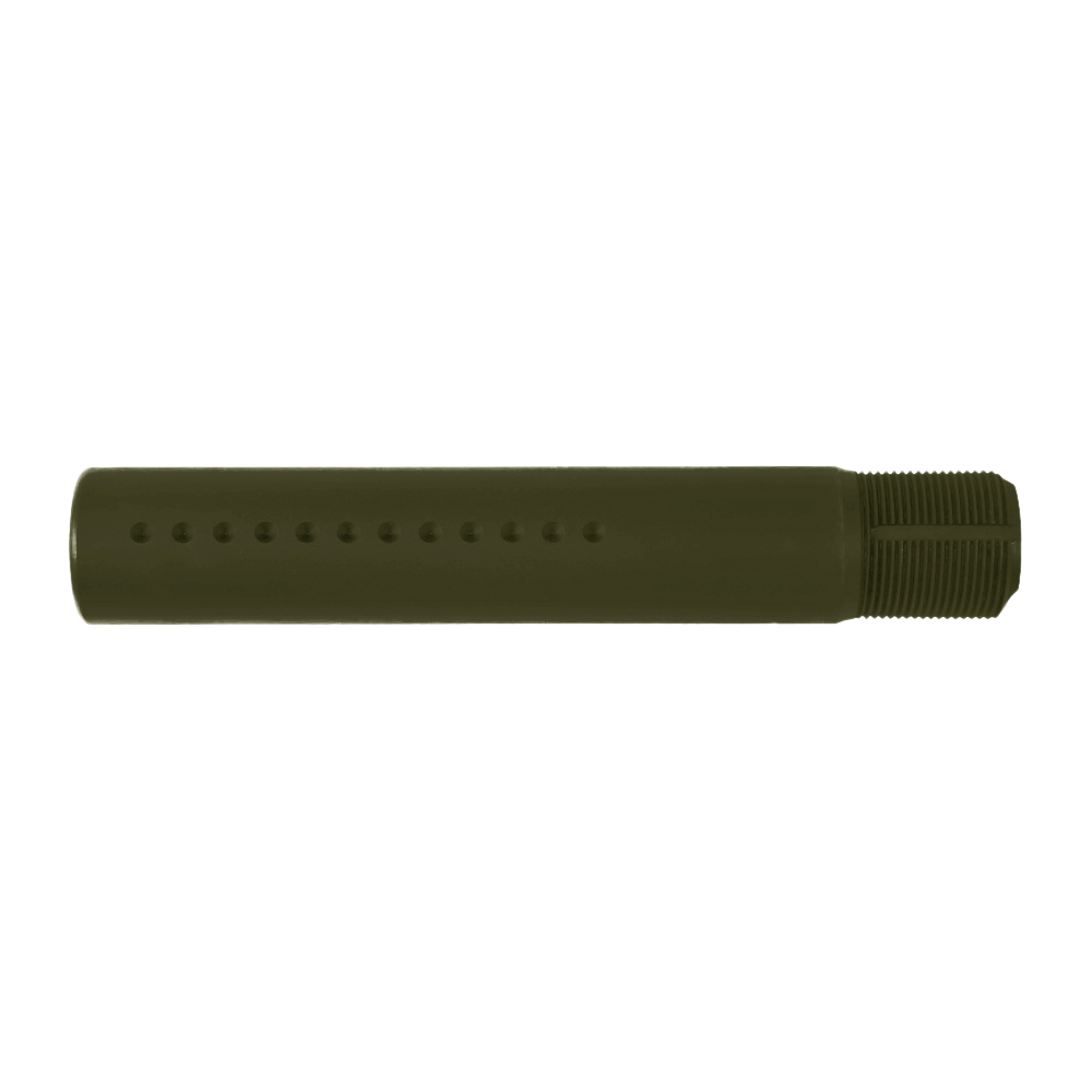 AR-15 .223/5.56 Complete Dimpled Pistol Buffer Tube Kit- NO FOAM- Cerakote OD Green