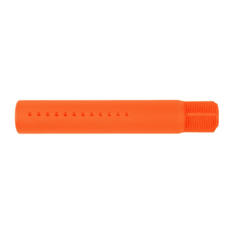 AR-15 .223/5.56 Complete Dimpled Pistol Buffer Tube Kit- NO FOAM- Cerakote Hunter Orange