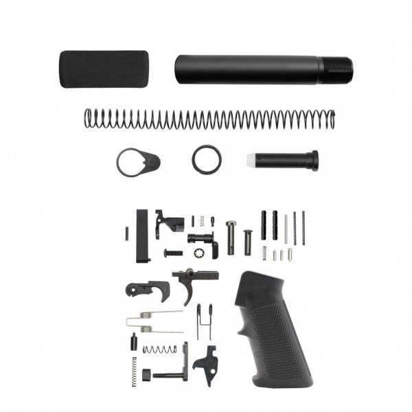 AR-15 .223/5.56 Complete Pistol Buffer Tube Kit W/ Lower Parts Kit Option