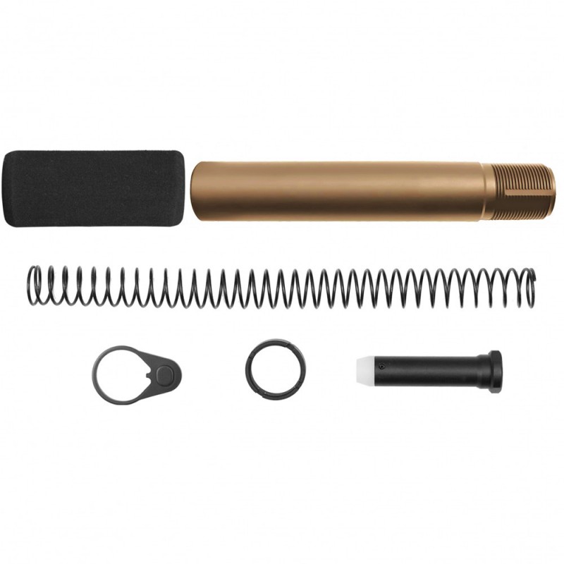 CERAKOTE BURNT BRONZE |AR-15 .223/5.56 Complete Pistol BURNT BRONZE Buffer Tube Kit