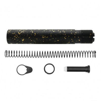 CERAKOTE GLD SPLATTER | AR-15 .223/5.56 Complete Pistol Buffer Tube Kit - No Foam