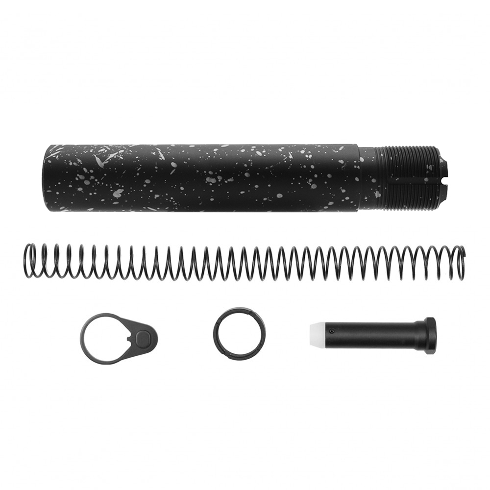 CERAKOTE SLV SPLATTER | AR-15 .223/5.56 Complete Pistol Buffer Tube Kit - No Foam