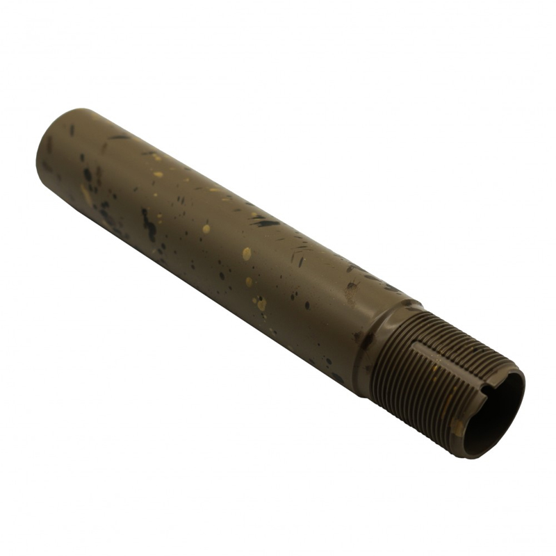 CERAKOTE FDE SPLATTER | AR-15 .223/5.56 Complete Pistol Buffer Tube Kit - No Foam