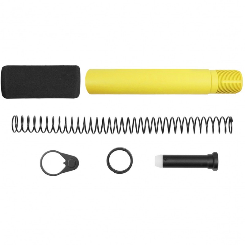 CERAKOTE LEMON YELLOW |AR-15 .223/5.56 Complete Pistol Yellow Buffer Tube Kit