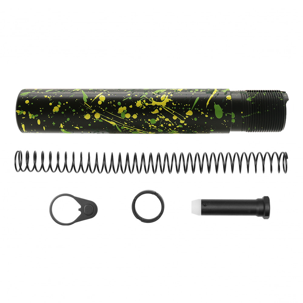 CERAKOTE ODG SPLATTER | AR-15 .223/5.56 Complete Pistol Buffer Tube Kit - No Foam