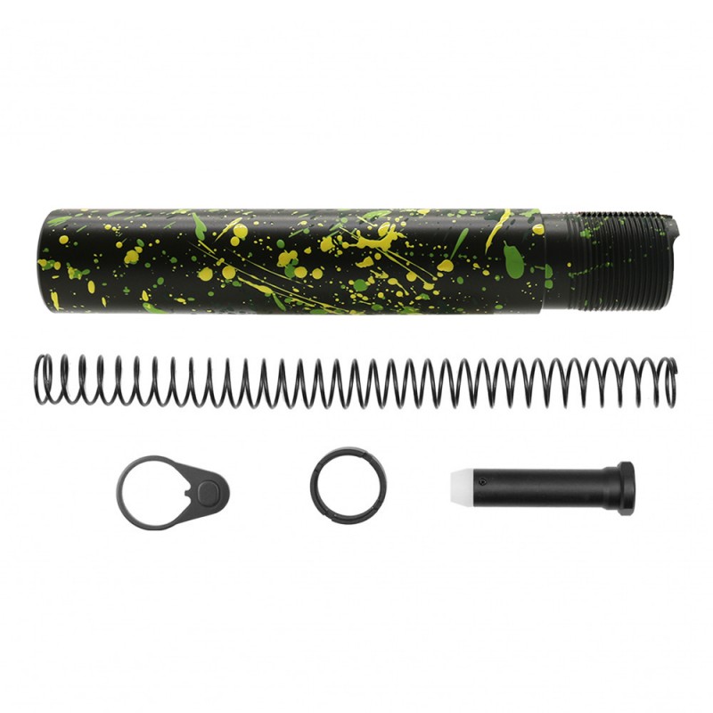 CERAKOTE ODG SPLATTER | AR-15 .223/5.56 Complete Pistol Buffer Tube Kit - No Foam