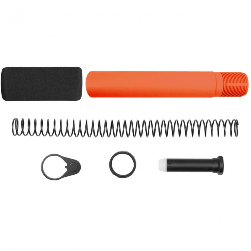 CERAKOTE Hunter Orange |AR-15 .223/5.56 Complete Pistol Hunter Orange Buffer Tube Kit