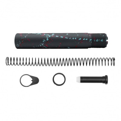CERAKOTE SPLATTER SGY | AR-15 .223/5.56 Complete Pistol Buffer Tube Kit - No Foam