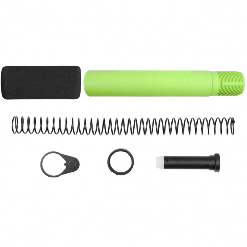 CERAKOTE ZOMBIE GREEN |AR-15 .223/5.56 Complete Pistol PINK Buffer Tube Kit