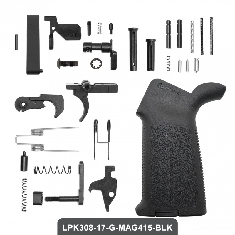 AR-10 / LR-308 Complete Pistol Buffer Tube Kit W/ Lower Parts Kit Option