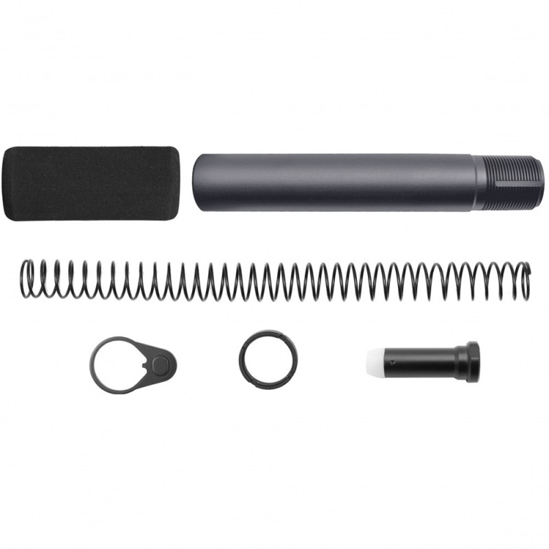 CERAKOTE SNIPER GRAY | AR-10 / LR-308 Complete Pistol Buffer Tube Kit W/ 3.5 oz Buffer