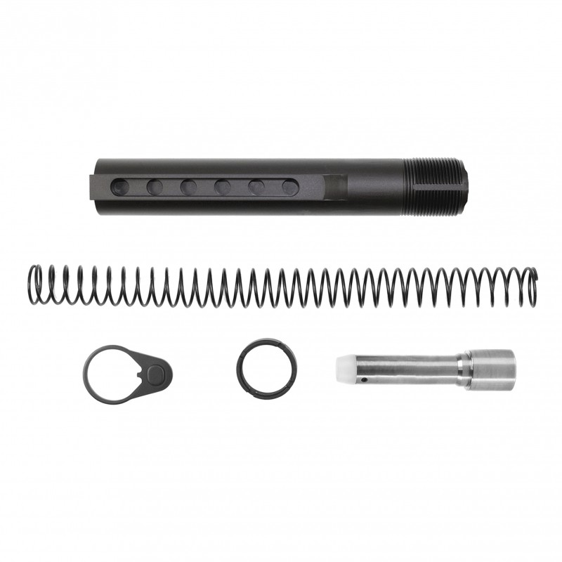 AR-9 STANDARD LOWER BUILD KIT W/ CARBINE COLLAPSIBLE STOCK| 7 oz| MIL-SPEC- BLACK AR-9 STANDARD LOWER BUILD KIT W/ CARBINE COLLAPSIBLE STOCK| 7 oz| MIL-SPEC- BLACK