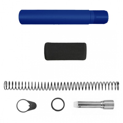 CERAKOTE BLUE FLAME| AR-9mm Pistol Buffer Tube Kit W/ Foam Pad