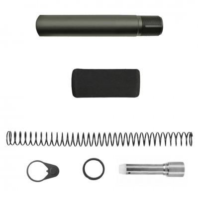 CERAKOTE OD GREEN | AR-9mm Pistol Buffer Tube Kit W/ Foam Pad