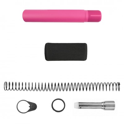 CERAKOTE SIG PINK | AR-9mm Pistol Buffer Tube Kit W/ Foam Pad