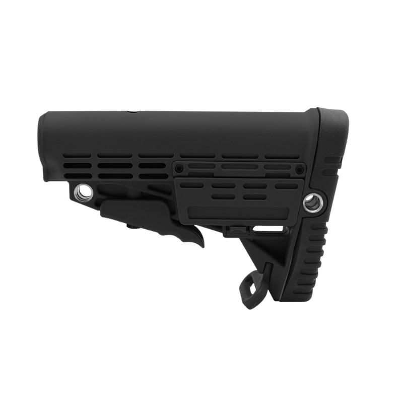  POLYMER COLOR OPTION| AR-15/ AR-10 CARBINE COLLAPSIBLE STOCK With STORAGE COMPARTMENT| MIL-SPEC