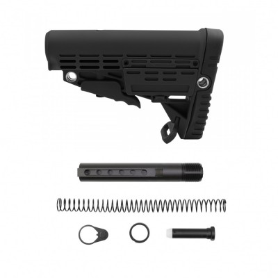 AR-15/.223/ 5.56  Carbine Collapsible Stock W/Storage Compartment and 6 Position Buffer Tube kit| MIL-SPEC