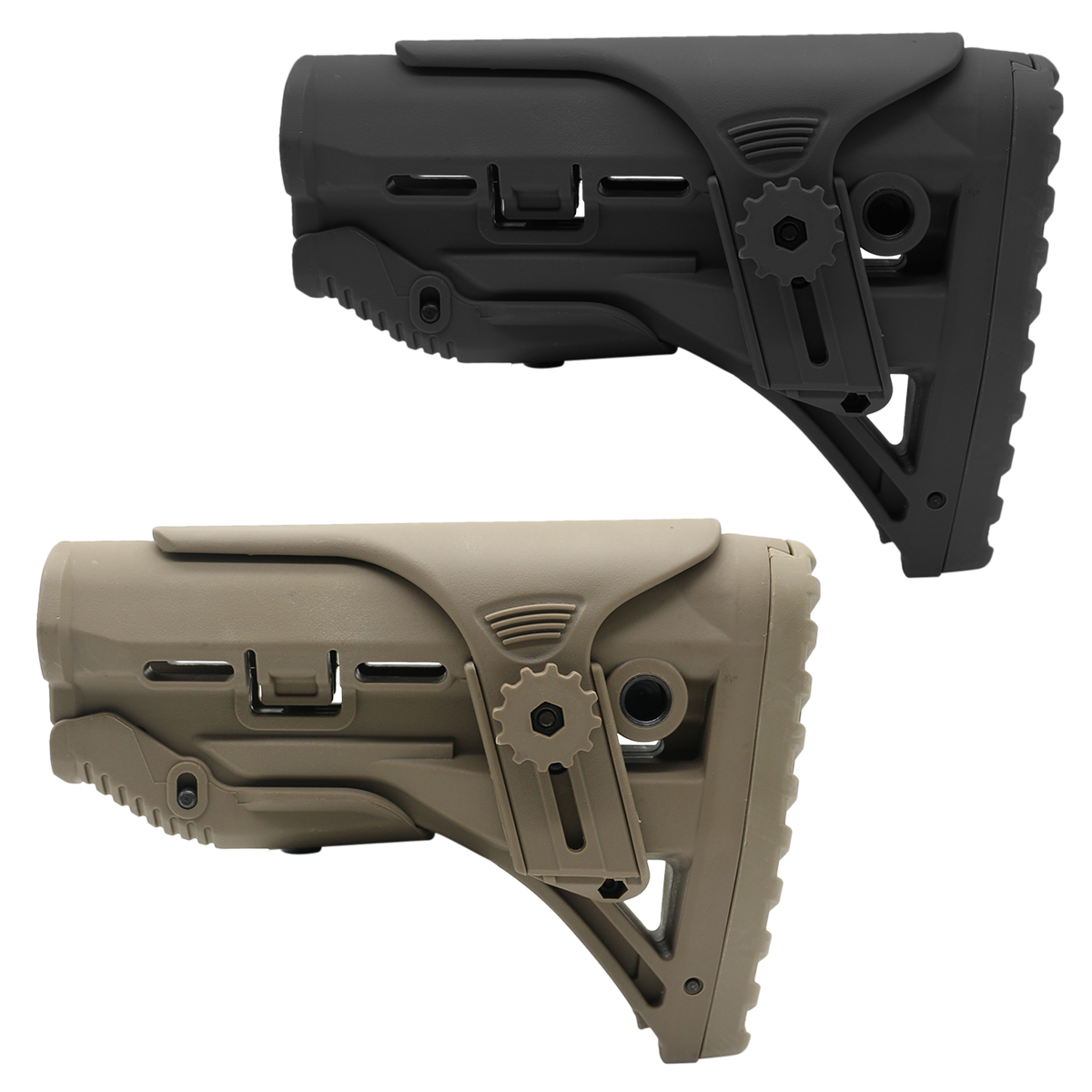 POLYMER COLOR OPTION| AR-15/ AR-10 Adjustable Cheek Riser Carbine