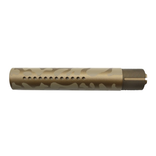 CERAKOTE CAMO BBR | AR-15 Custom Made Pistol Buffer Tube - Base BBR - Pattern - FDE CERAKOTE CAMO BBR | AR-15 Custom Made Pistol Buffer Tube - Base BBR - Pattern - FDE