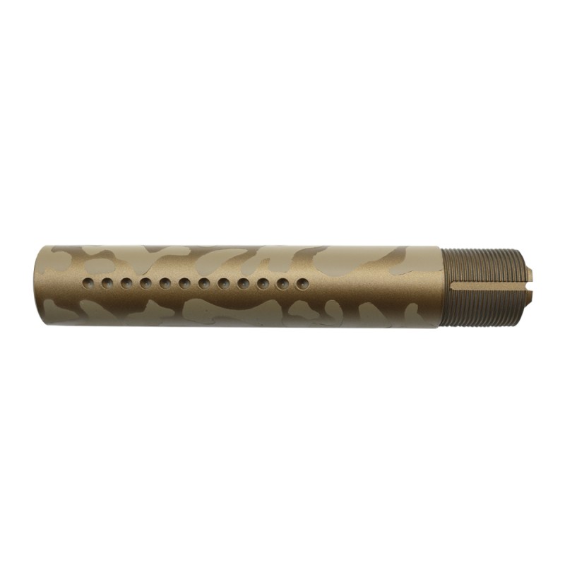 CERAKOTE CAMO| AR-15 Custom Made Pistol Buffer Tube| Flat Dark Earth and Burnt Bronze