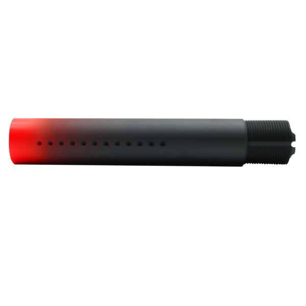 CERAKOTE GRADIENT RED | AR-15 Custom Made Pistol Buffer Tube CERAKOTE GRADIENT RED | AR-15 Custom Made Pistol Buffer Tube