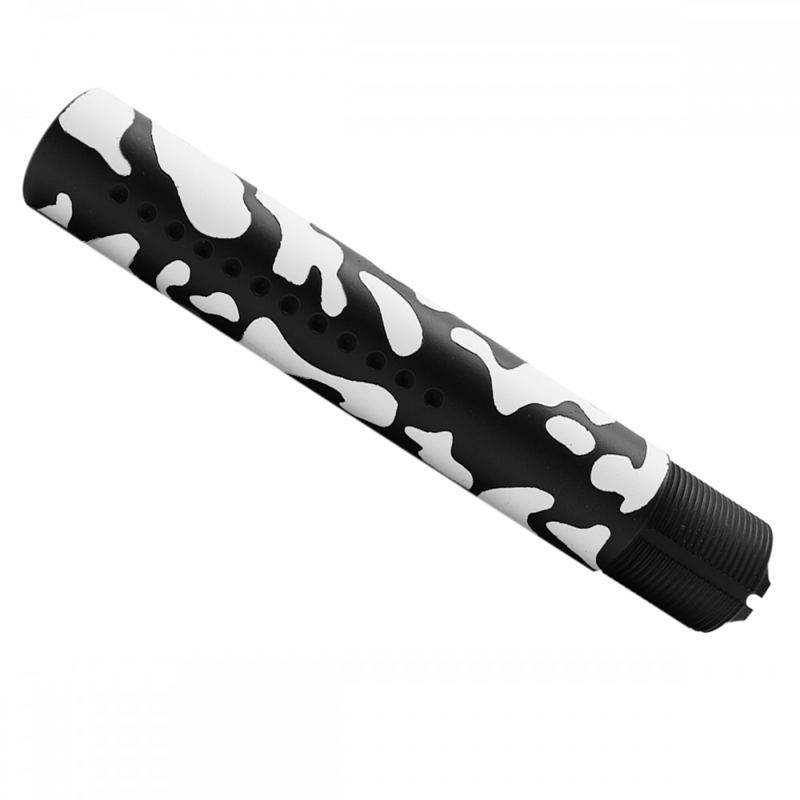 CERAKOTE CAMO AR15 Custom Made Pistol Buffer Tube Black and Bright