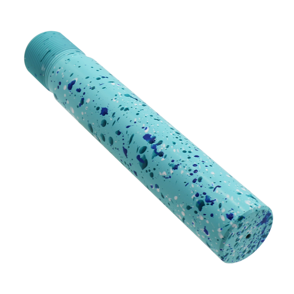 Cerakote Splatter | AR - Pistol Buffer Tube - Base ROBINS EGG - Pattern - AQUA TEAL - BRIGHT WHITE - BLUE FLAME Cerakote Splatter | AR - Pistol Buffer Tube - Base ROBINS EGG - Pattern - AQUA TEAL - BRIGHT WHITE - BLUE FLAME