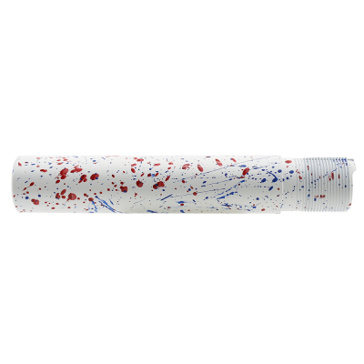 CERAKOTE SPLATTER WHI BR | AR - Pistol Buffer Tube - Base WHI - Pattern - RED.BLU