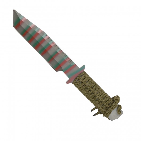 Camo Bowie Knife 