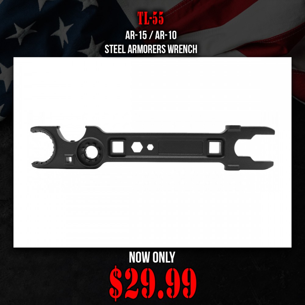 AR-15 / AR-10 Steel Armorers Wrench