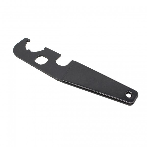 Steel Enhanced .223 Armorer Barrel Stock Spanner Wrench Rubber Handle Steel Enhanced .223 Armorer Barrel Stock Spanner Wrench Rubber Handle
