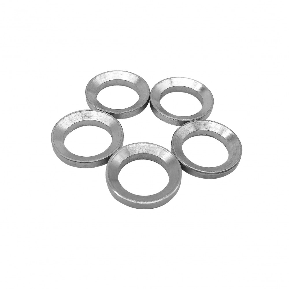 AR-15 223/5.56 1/2"x28 Thread Steel Crush Washer | Five Pcs | Stainless Steel