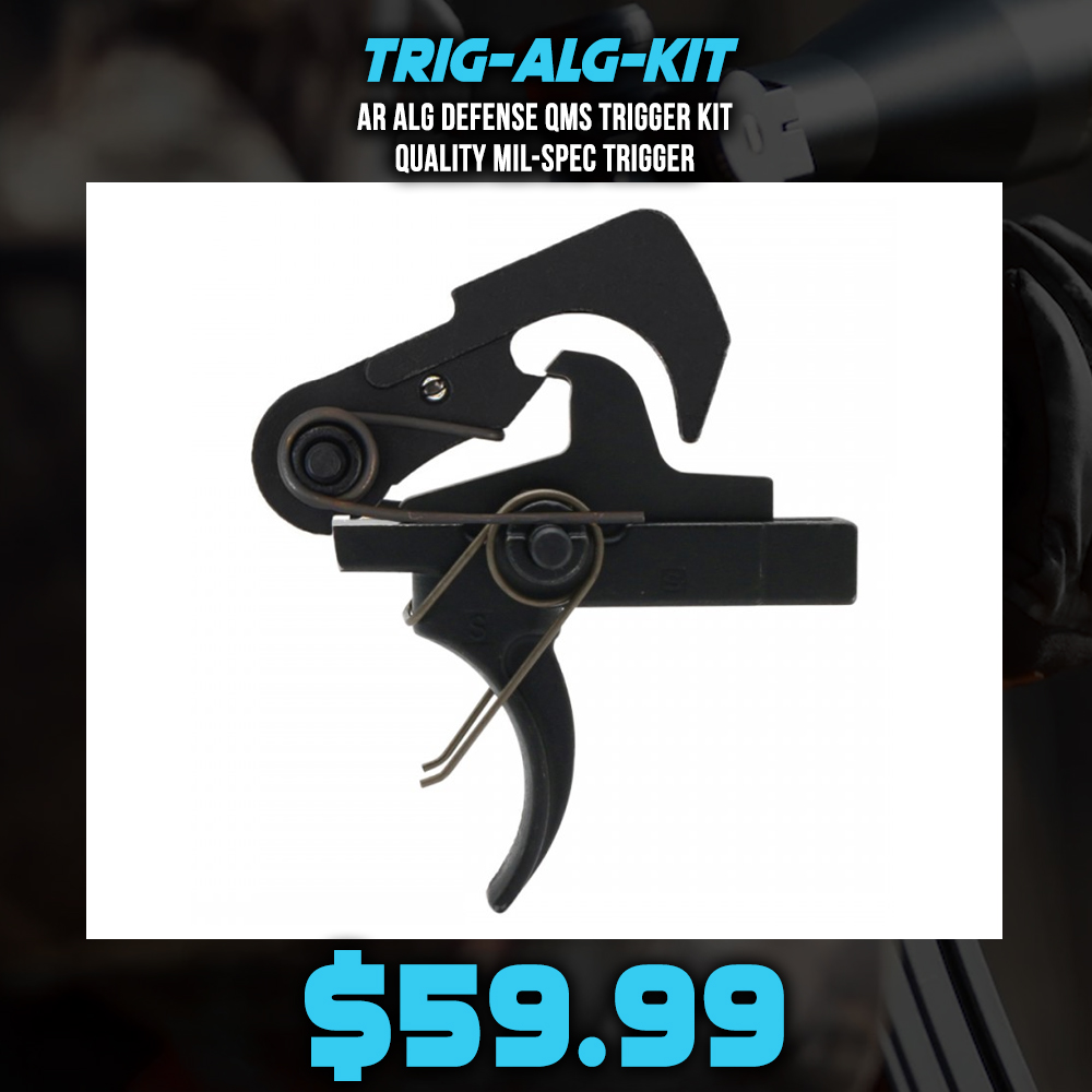 AR ALG Defense QMS Trigger Kit| Quality Mil-Spec Trigger AR ALG Defense QMS Trigger Kit| Quality Mil-Spec Trigger