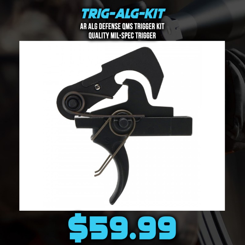 AR ALG Defense QMS Trigger Kit| Quality Mil-Spec Trigger AR ALG Defense QMS Trigger Kit| Quality Mil-Spec Trigger