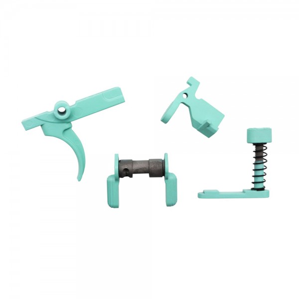 Cerakote Robins Egg | AR-15 Cerakote Lower Parts Bundle  Cerakote Robins Egg | AR-15 Cerakote Lower Parts Bundle