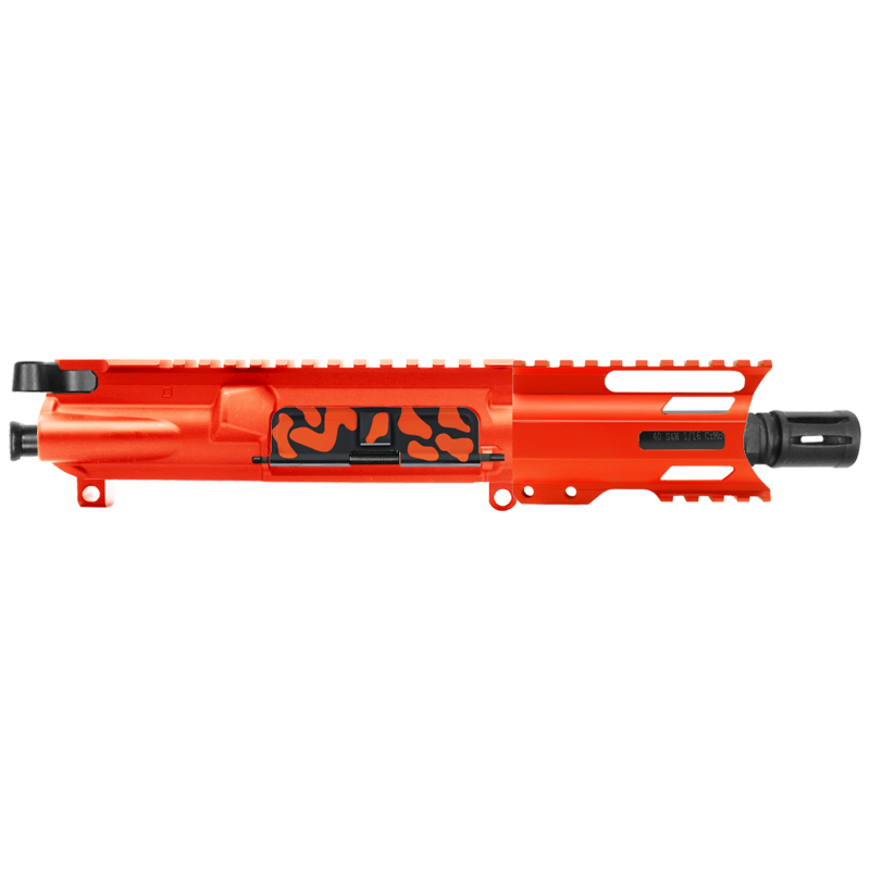AR-40/ 40 S&W 4" Barrel 4" Handguard | PISTOL UPPER BUILD UPK104 [ASSMBLED]