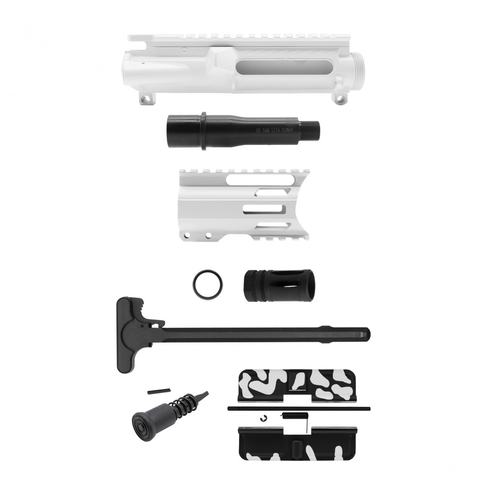 AR-40/ 40 S&W 4" Barrel 4" Handguard | PISTOL UPPER BUILD UPK105 [ASSMBLED]
