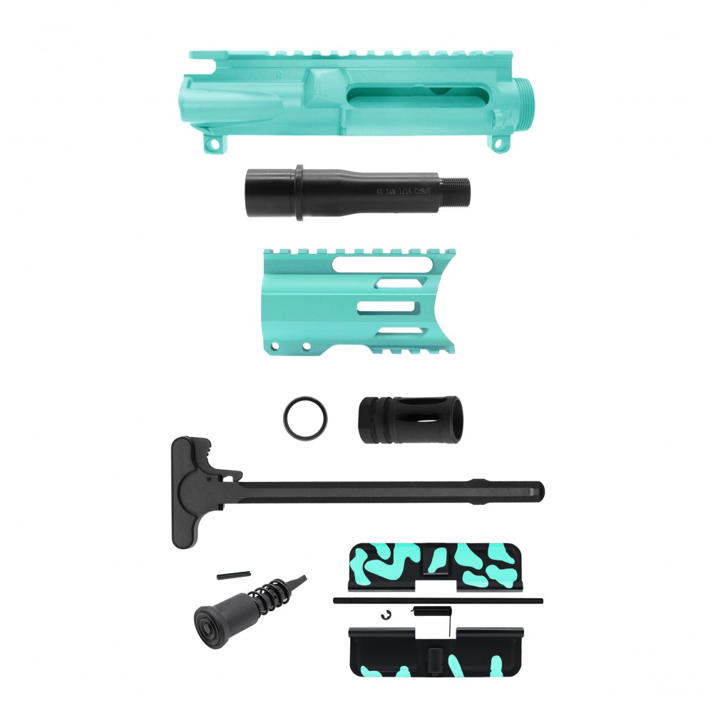 AR-40/ 40 S&W 4" Barrel 4" Handguard | PISTOL UPPER BUILD UPK106 [ASSMBLED]
