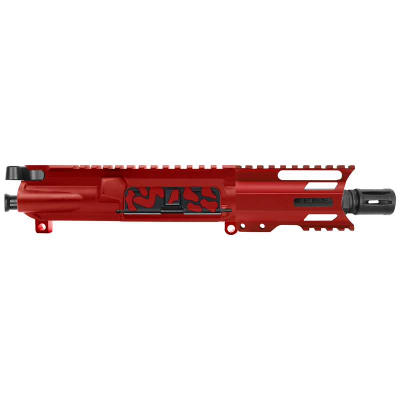 AR-40/ 40 S&W 4" Barrel 4" Handguard | PISTOL UPPER BUILD UPK107 [ASSMBLED]