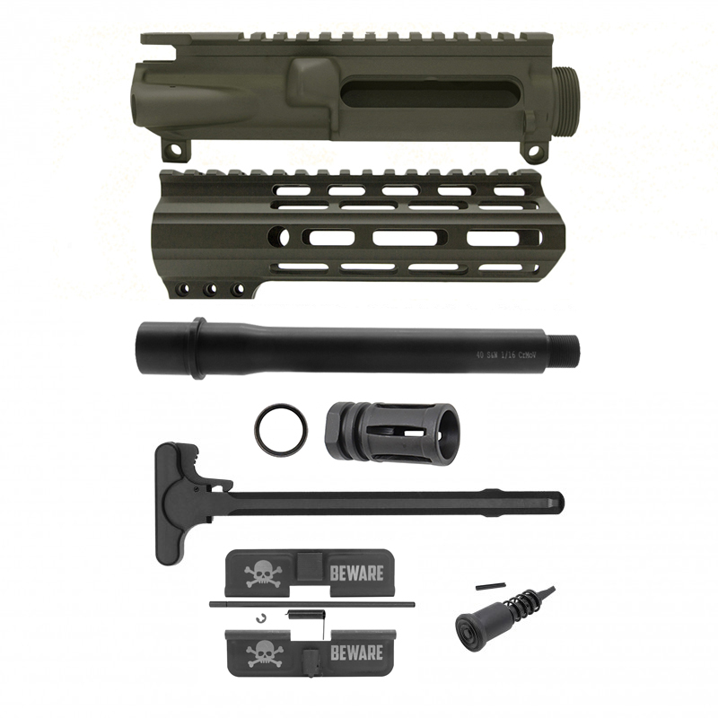 AR-40/ 40 S&W 8" Barrel 7" Handguard M Lok | PISTOL UPPER BUILD UPK109 [ASSMBLED]