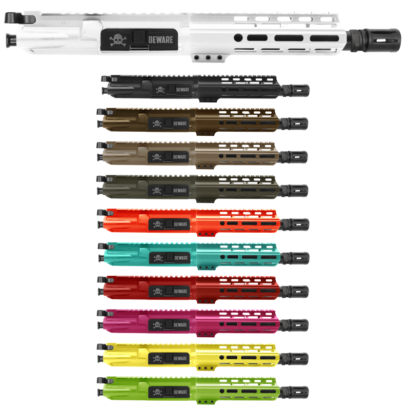 AR-40/ 40 S&W 8" Barrel 7" Handguard M Lok | PISTOL UPPER BUILD UPK109 [ASSMBLED]