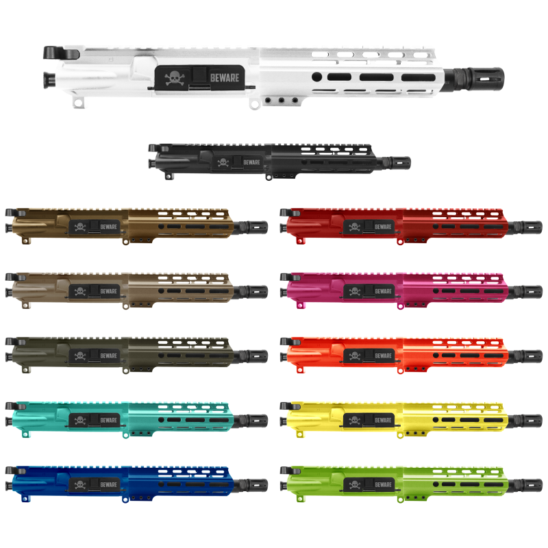 AR-40/ 40 S&W 8" Barrel 7" Handguard M Lok | PISTOL UPPER BUILD UPK109 [ASSMBLED]
