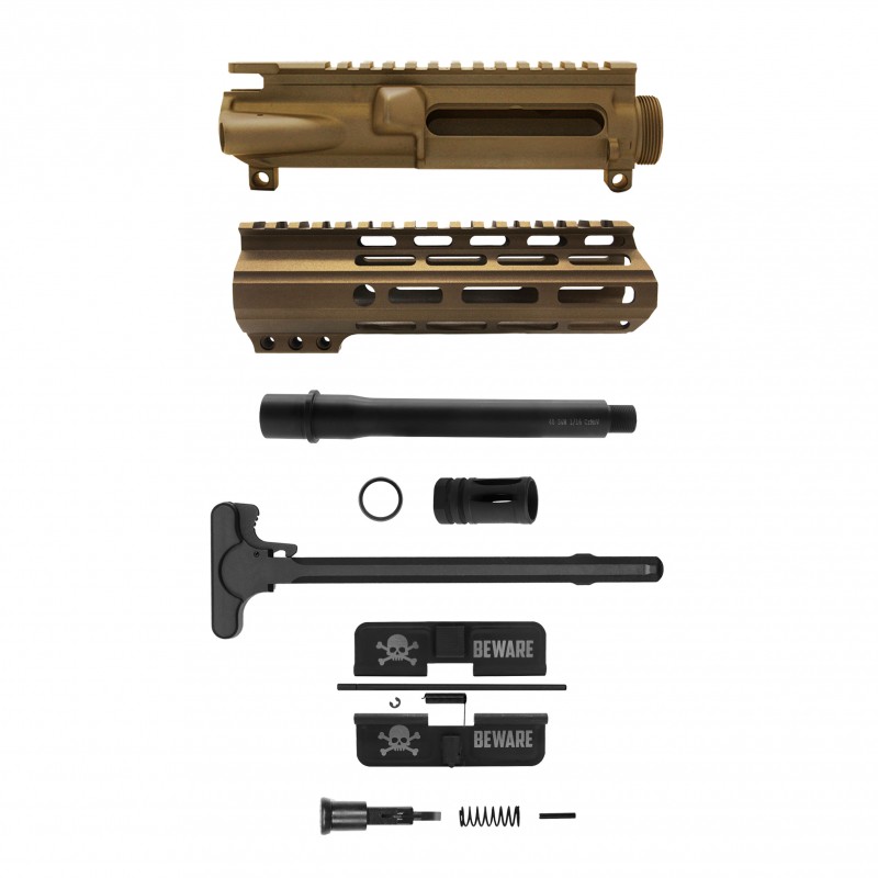AR-40/ 40 S&W 8" Barrel 7" Handguard M Lok | PISTOL UPPER BUILD UPK109 [ASSMBLED]
