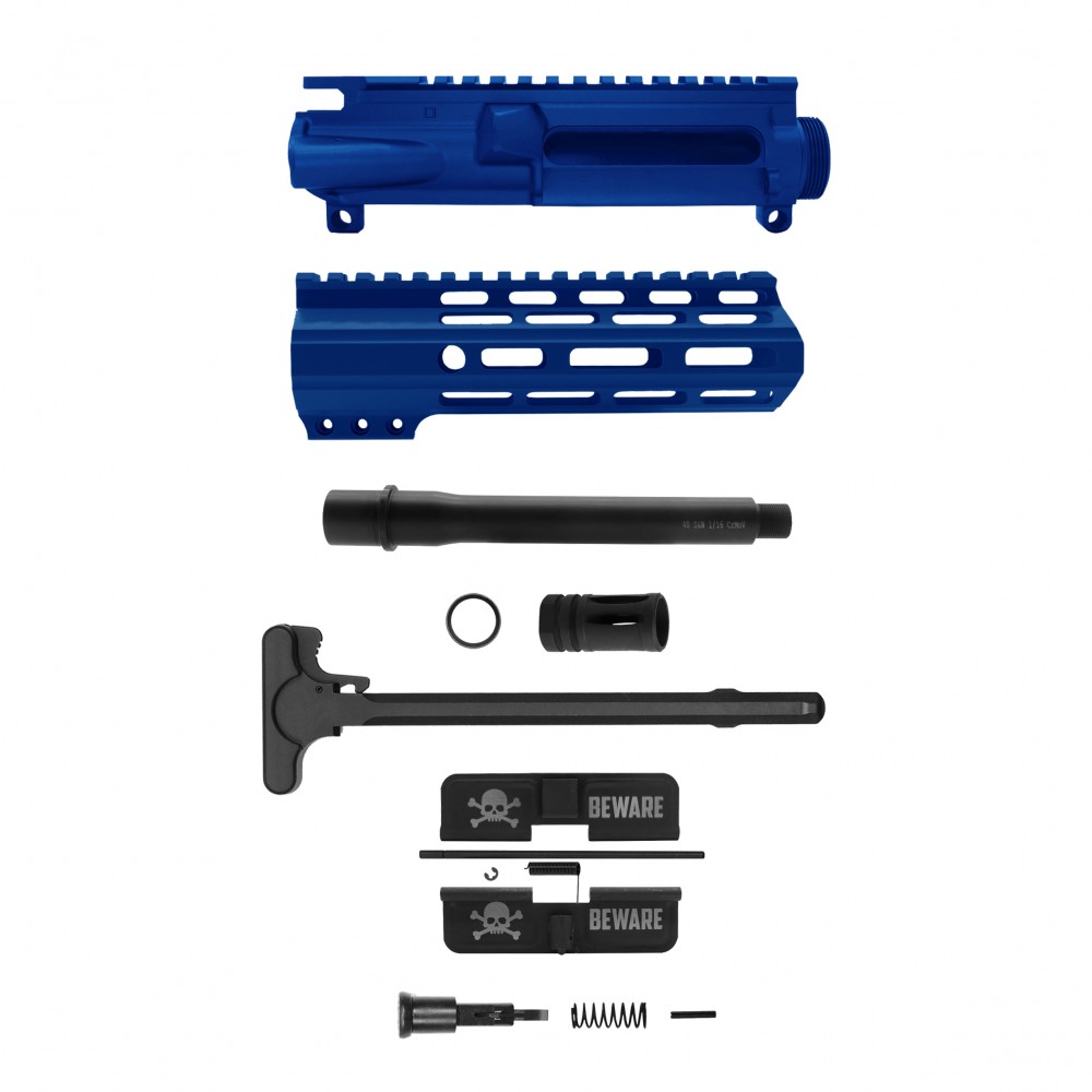AR-40/ 40 S&W 8" Barrel 7" Handguard M Lok | PISTOL UPPER BUILD UPK109 [ASSMBLED]