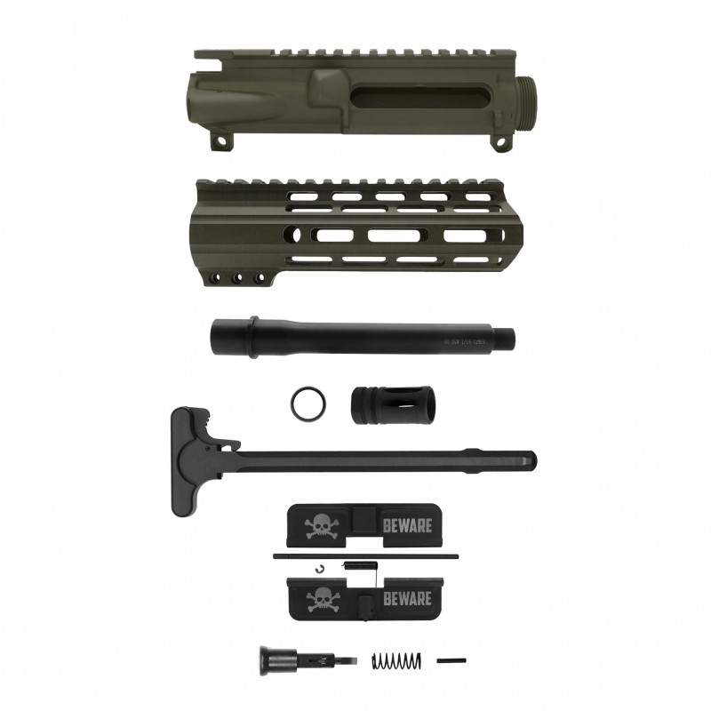 AR-40/ 40 S&W 8" Barrel 7" Handguard M Lok | PISTOL UPPER BUILD UPK109 [ASSMBLED]