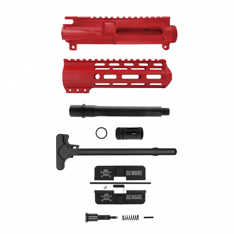 AR-40/ 40 S&W 8" Barrel 7" Handguard M Lok | PISTOL UPPER BUILD UPK109 [ASSMBLED]