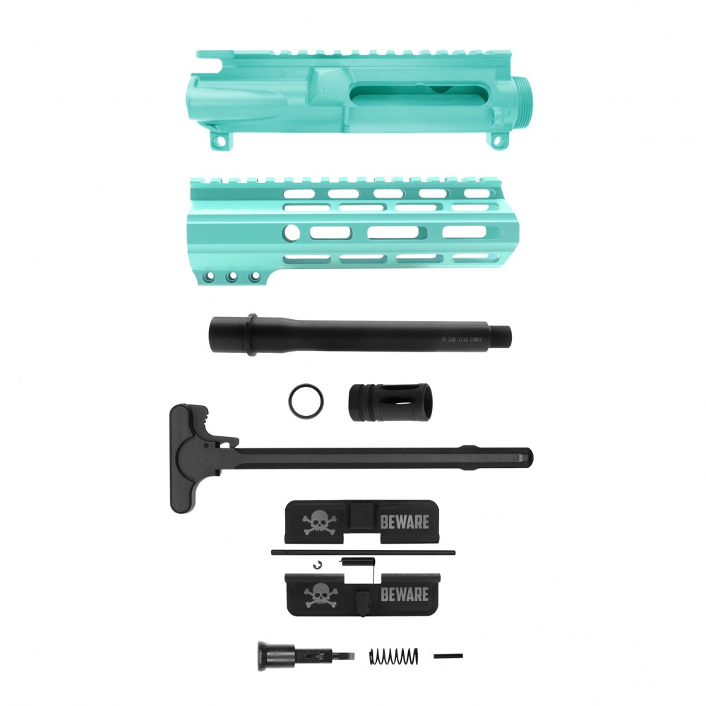 AR-40/ 40 S&W 8" Barrel 7" Handguard M Lok | PISTOL UPPER BUILD UPK109 [ASSMBLED]