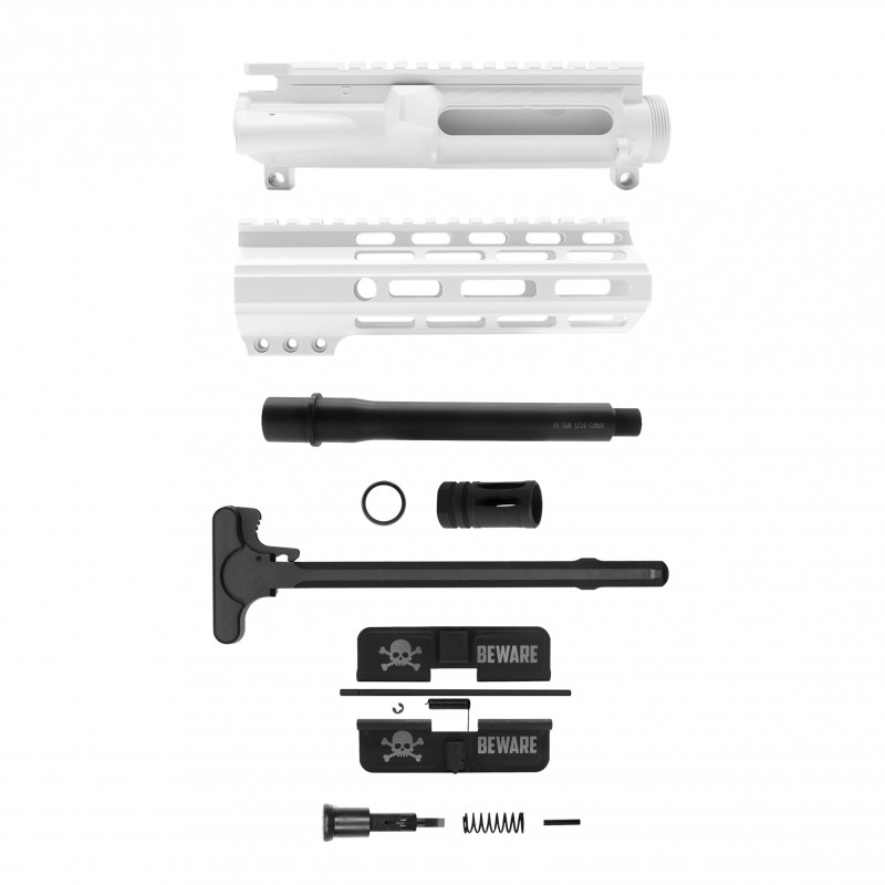 AR-40/ 40 S&W 8" Barrel 7" Handguard M Lok | PISTOL UPPER BUILD UPK109 [ASSMBLED]