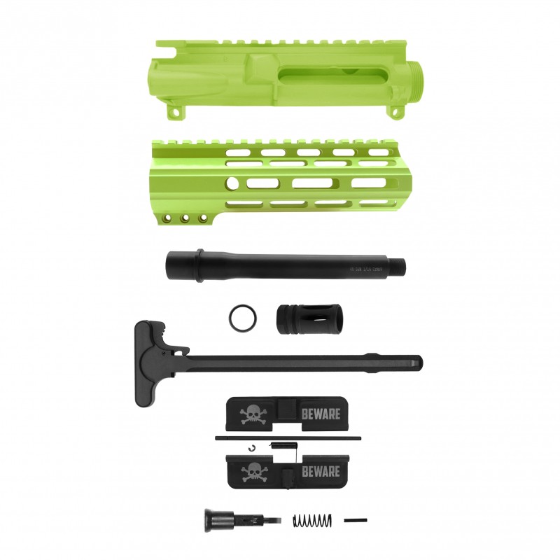 AR-40/ 40 S&W 8" Barrel 7" Handguard M Lok | PISTOL UPPER BUILD UPK109 [ASSMBLED]